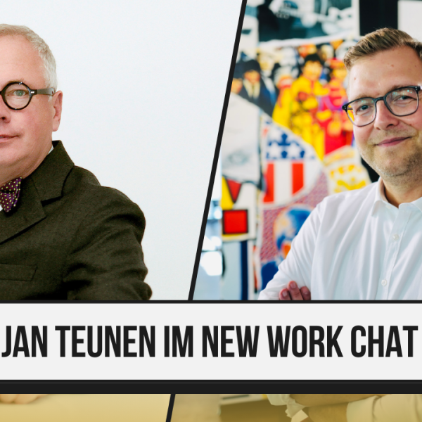 Wo die Seele singt. Prof. Jan Teunen zu Gast im New Work Chat #222